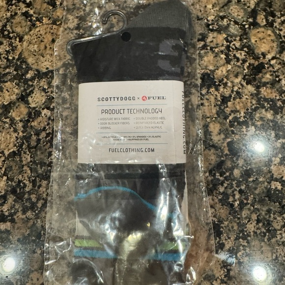 SCOTTYDOGG X Fuel Day of the dead skeleton socks RARE collab - Picture 3 of 4